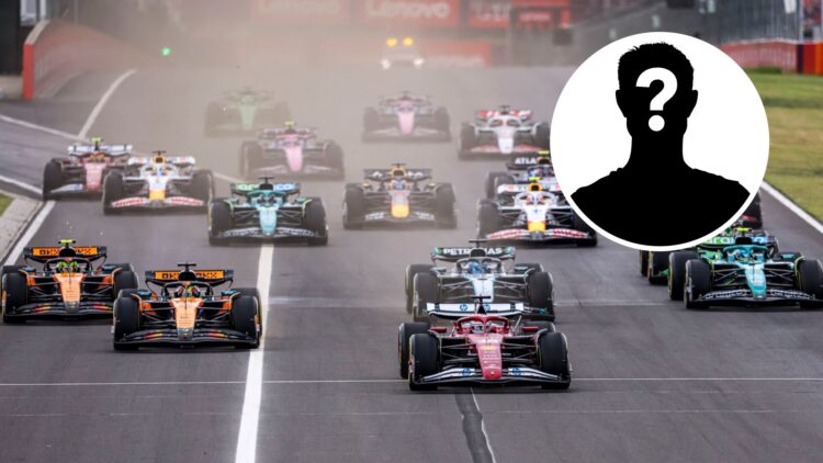 Ferrari driver Charles Leclerc leading the 2025 Hungarian Grand Prix