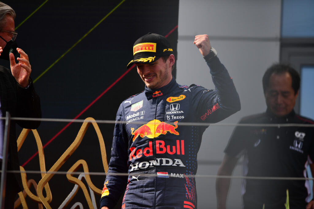 Max Verstappen wins the 2021 Austrian GP.