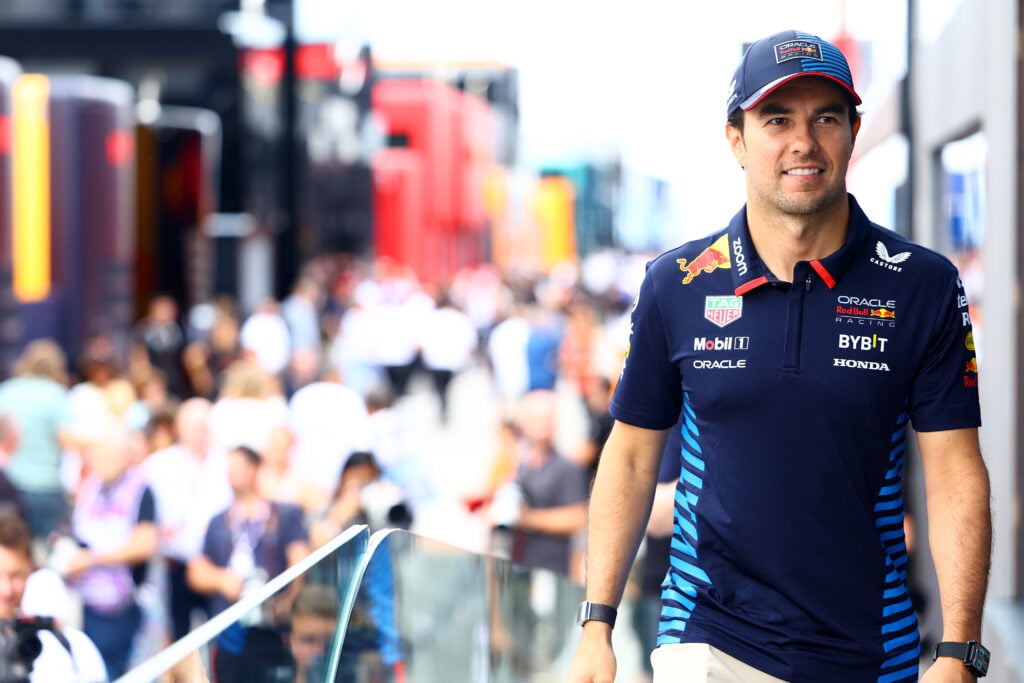 Sergio Perez at the 2024 Formula 1 Hungarian Grand Prix
