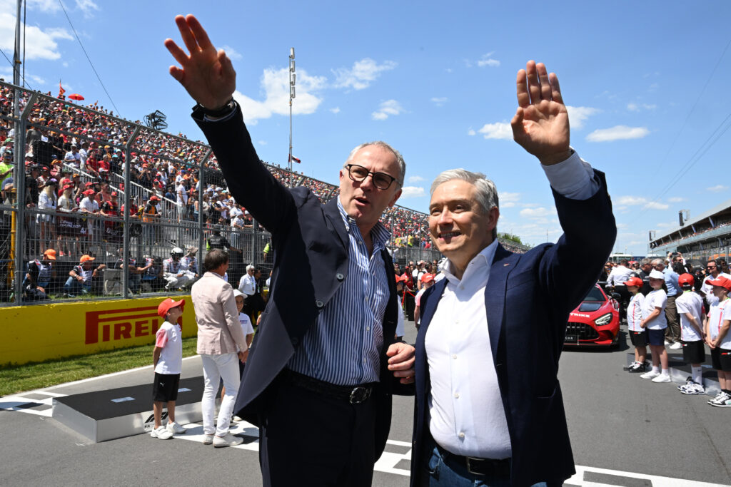 Formula One Group CEO Stefano Domenicali at the Canadian Grand Prix