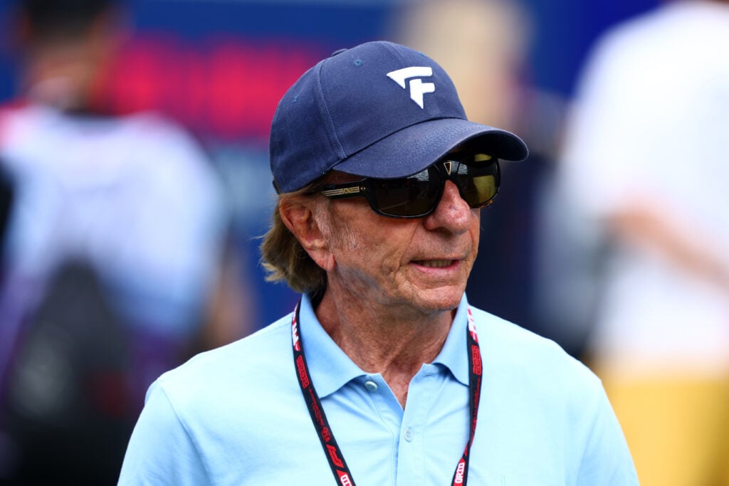 Emerson Fittipaldi in the 2025 F1 Austrian Grand Prix paddock