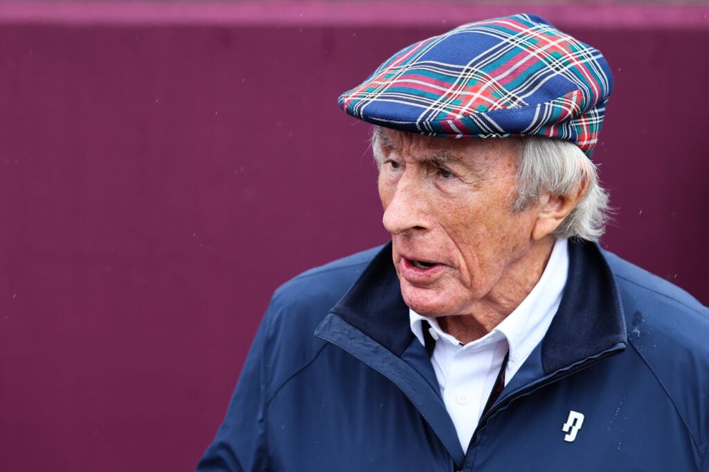 Jackie Stewart at the 2025 British Grand Prix
