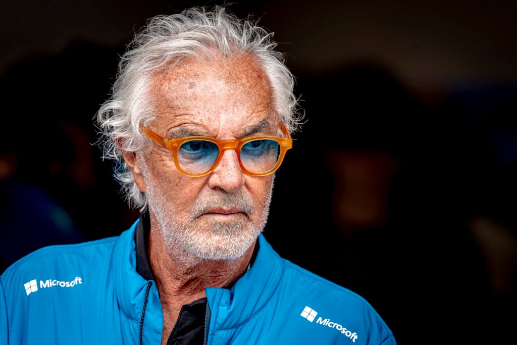 Flavio Briatore of Alpine at the 2025 Belgian Grand Prix