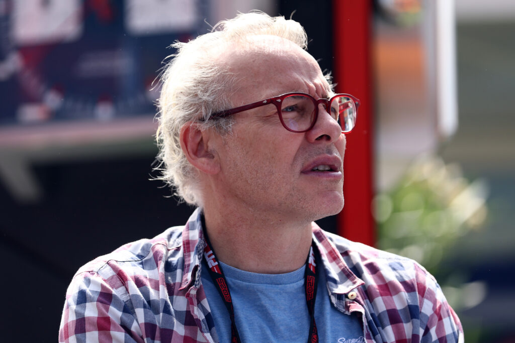 Jacques Villeneuve spotted in the paddock at the 2025 Formula 1 Dutch Grand Prix