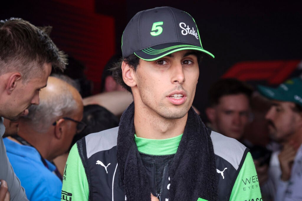 Sauber driver Gabriel Bortoleto at the 2025 Hungarian Grand Prix