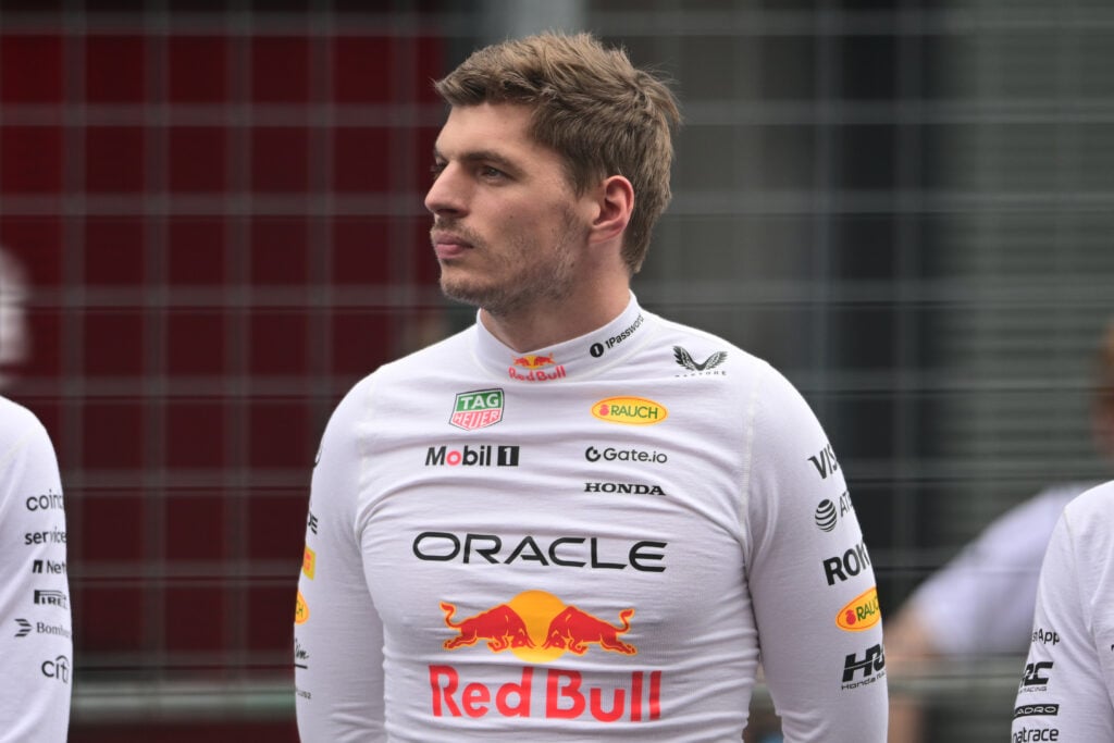 Red Bull Racing driver Max Verstappen at the 2025 Hungarian Grand Prix