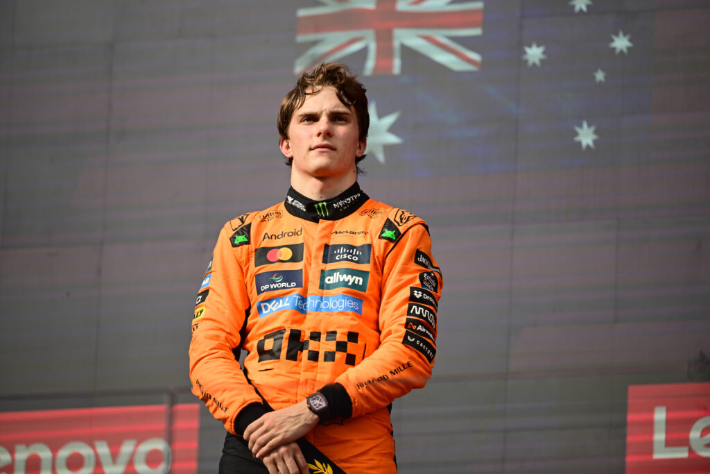 Oscar Piastri of McLaren at the 2025 Hungarian Grand Prix