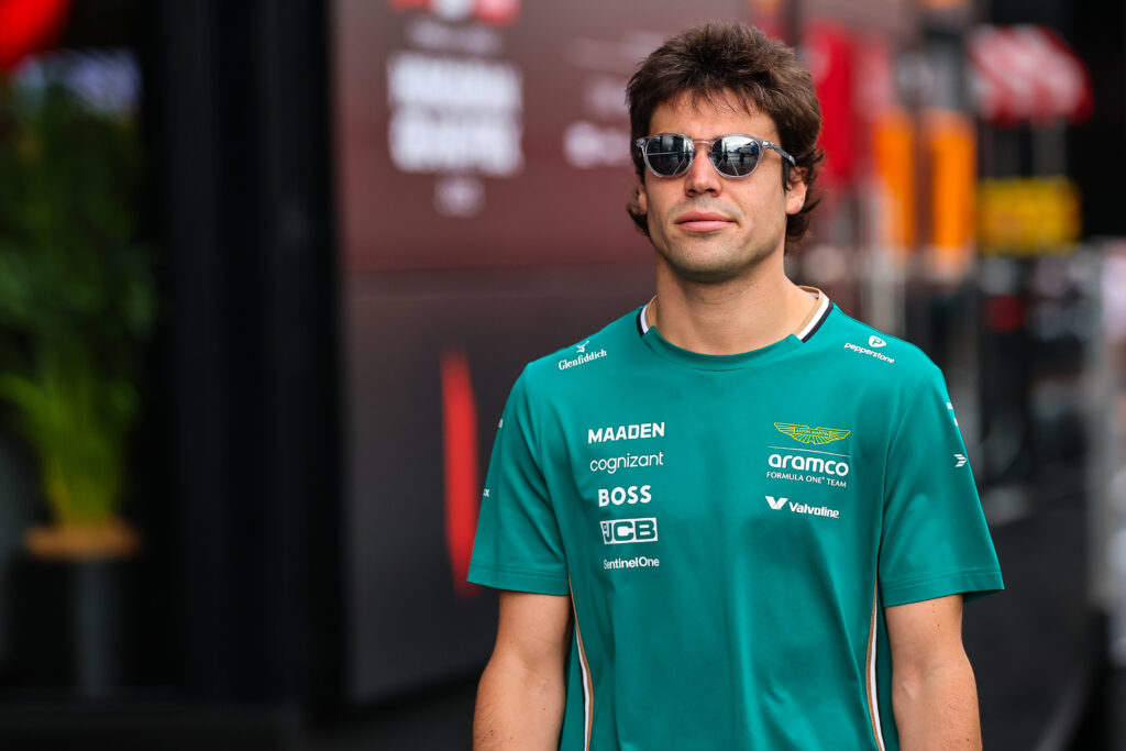 Aston Martin driver Lance Stroll at the 2025 Formula 1 Hungarian Grand Prix