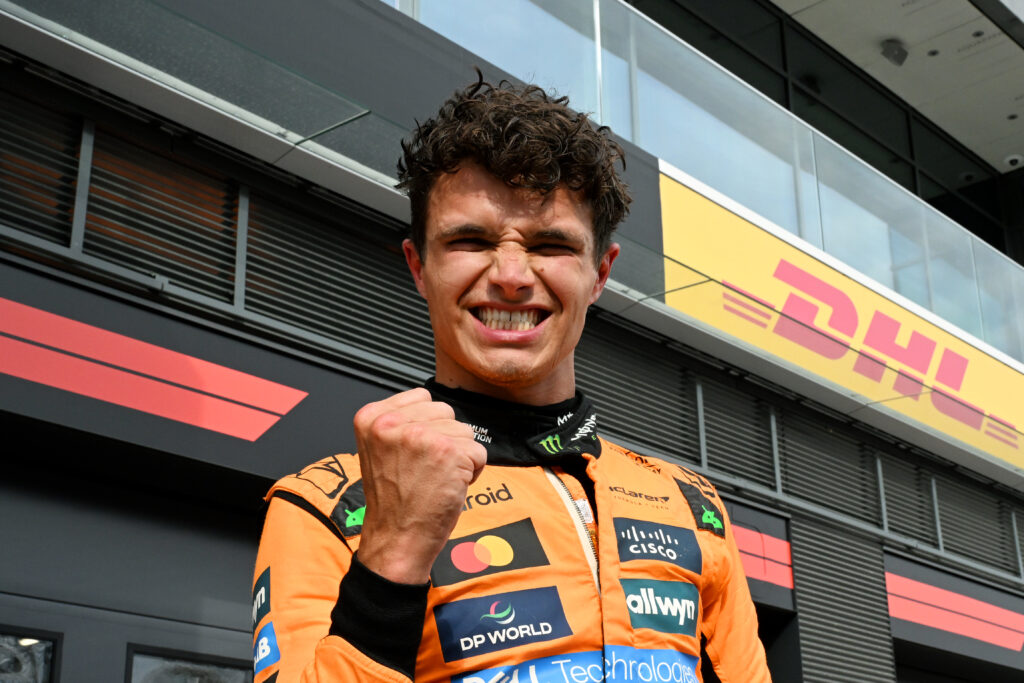Lando Norris of McLaren at the 2025 Hungarian Grand Prix