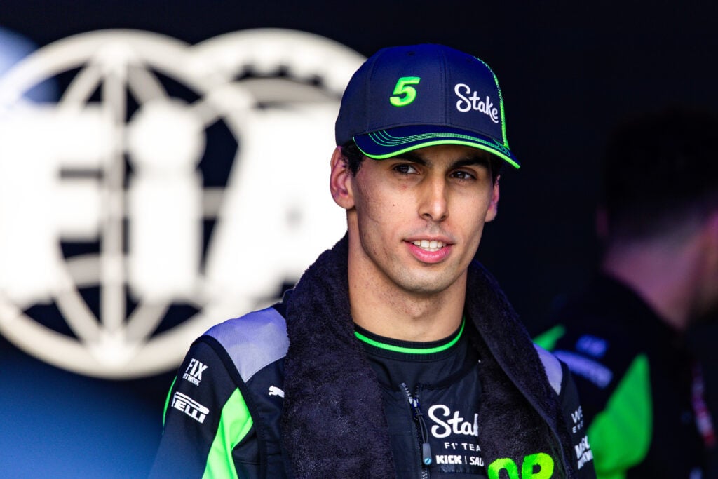 Sauber driver Gabriel Bortoleto at the 2025 Hungarian Grand Prix