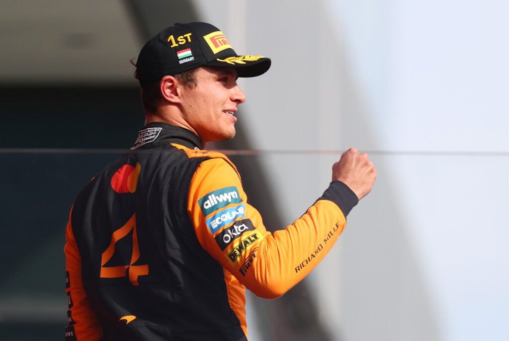 McLaren driver Lando Norris at the Hungarian Grand Prix