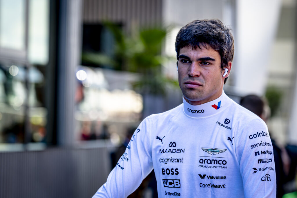 Aston Martin driver Lance Stroll at the 2025 Formula 1 Dutch Grand Prix