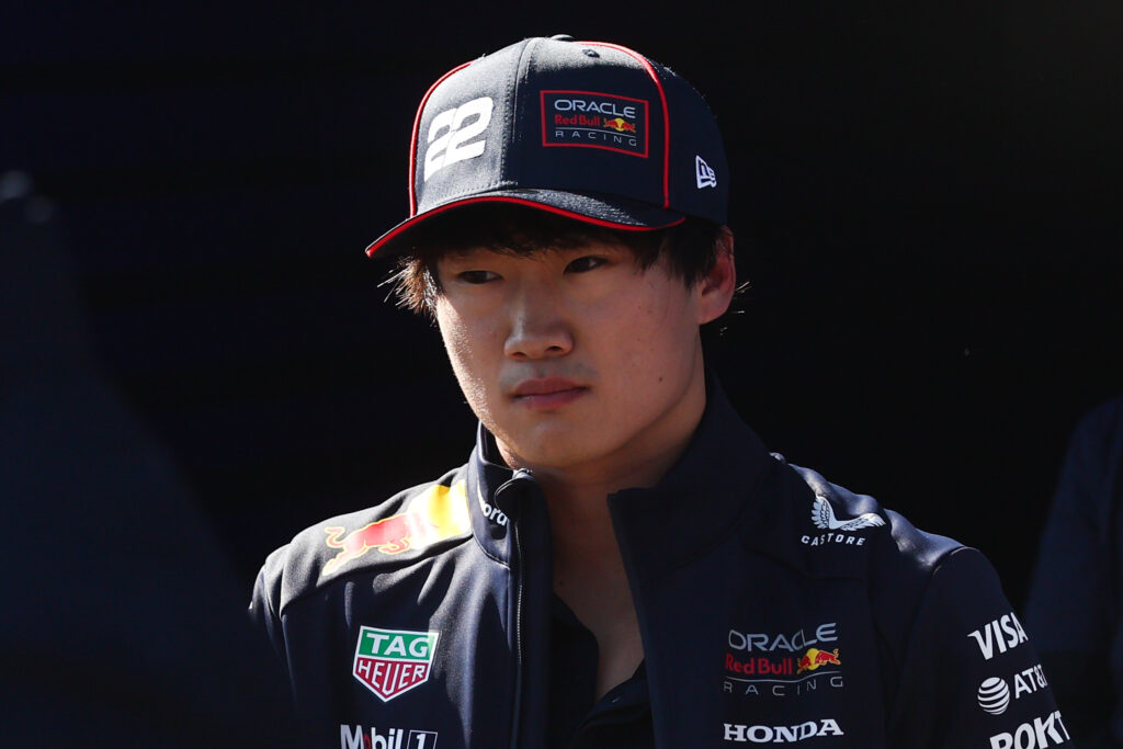 Red Bull Racing driver Yuki Tsunoda at the 2025 Formula 1 Dutch Grand Prix