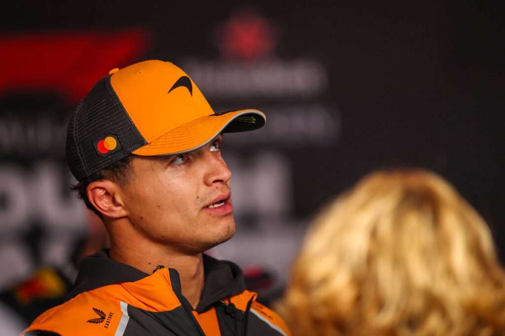 McLaren driver Lando Norris after the 2025 Formula 1 Dutch Grand Prix