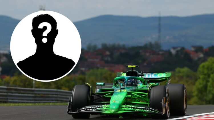 Felipe Drugovich of Aston Martin at the 2025 Hungarian Grand Prix