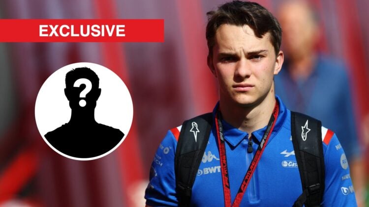 Oscar Piastri when he was Alpine reserve driver during the 2022 Formula 1 season