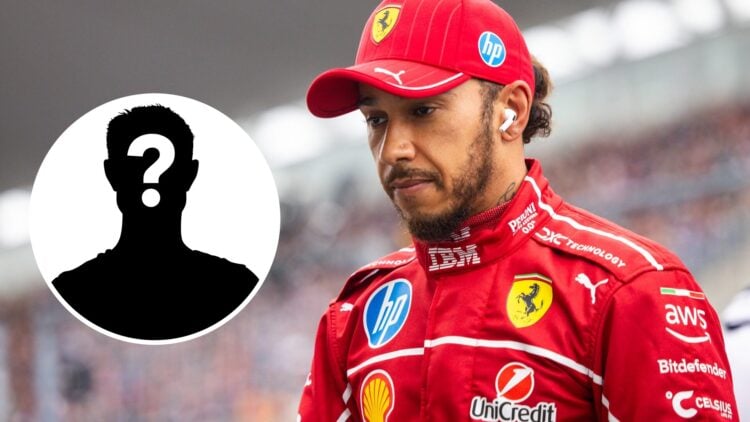 Lewis Hamilton of Ferrari at the 2025 Japanese Grand Prix