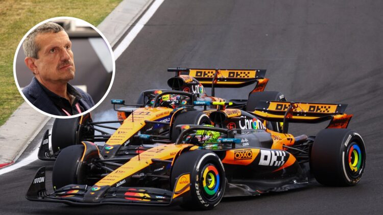 Guenther Steiner highlights strategy 'risk' issue for McLaren.