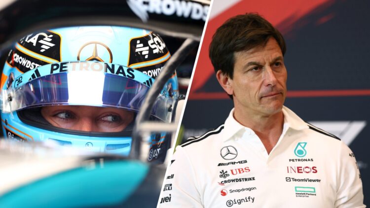 Toto Wolff told George Russell he is part of Mercedes future amid contract talks.