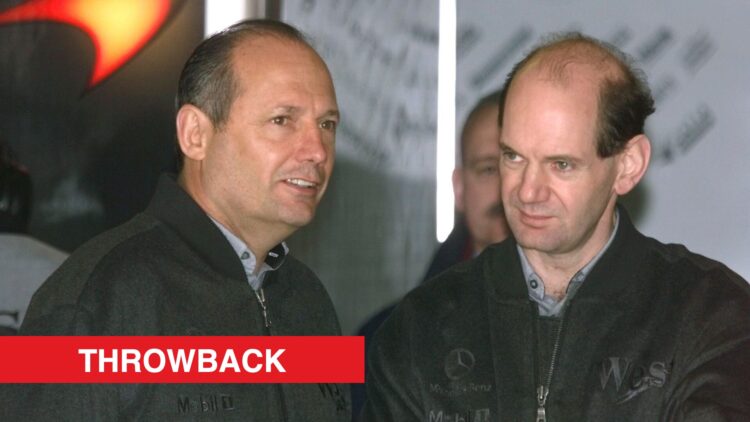 When Adrian Newey made Ron Dennis rage after making an office change.