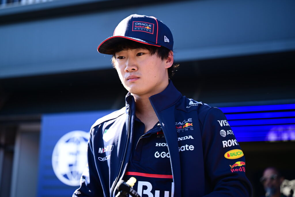 Red Bull driver Yuki Tsunoda at the 2025 Formula 1 Dutch Grand Prix
