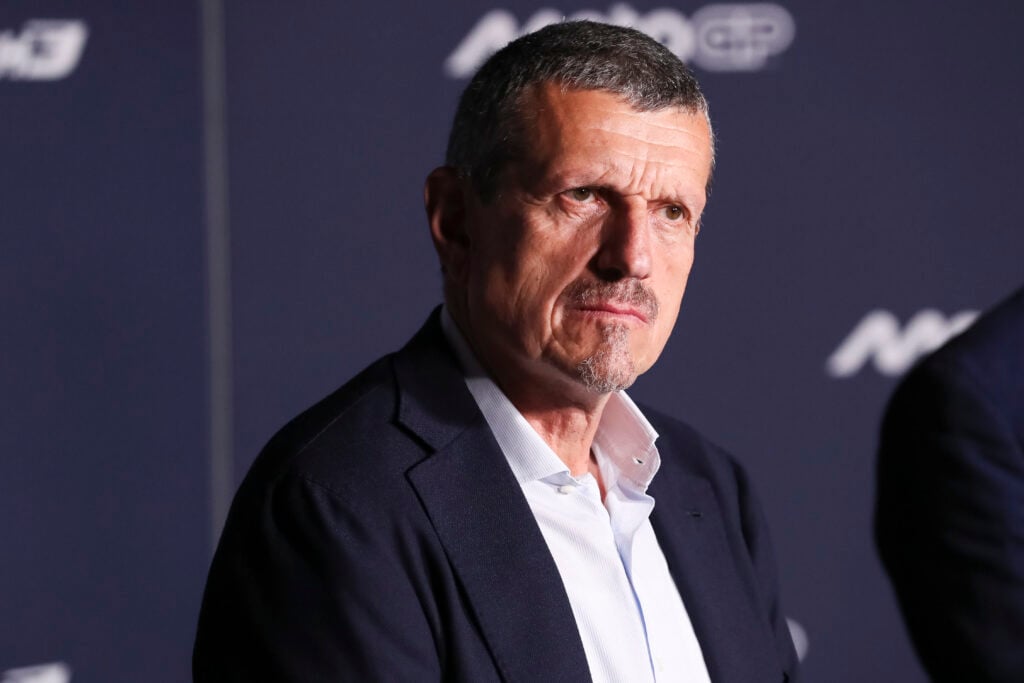 Guenther Steiner in a press conference at the MotoGP Of Catalunya