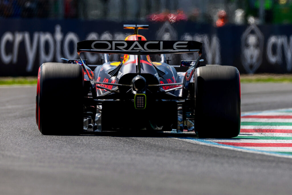 Max Verstappen at the 2025 Italian GP.