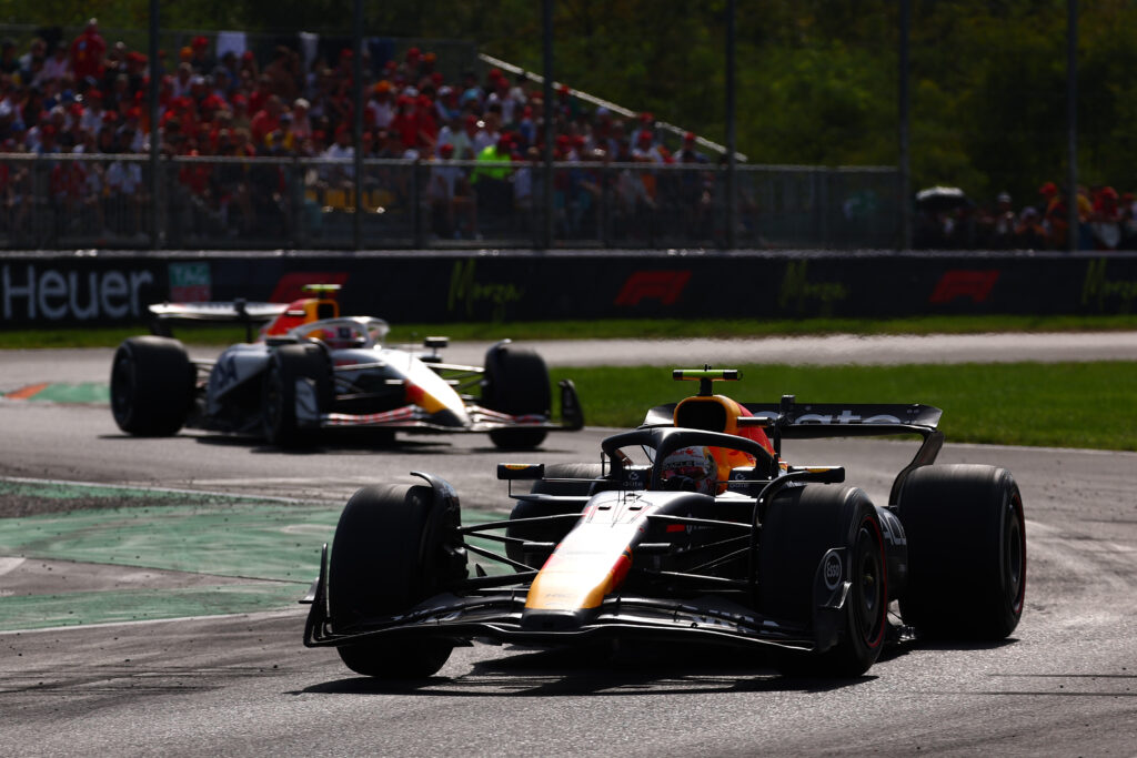 Yuki Tsunoda of Red Bull Racing at the 2025 Italian Grand Prix