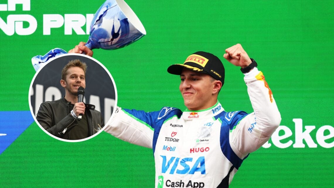 Alex Brundle thinks Isack Hadjar has calmed down since joining F1.