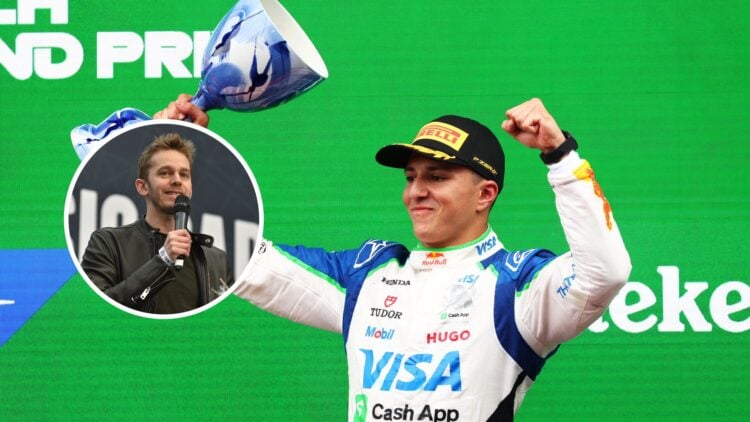 Alex Brundle thinks Isack Hadjar has calmed down since joining F1.