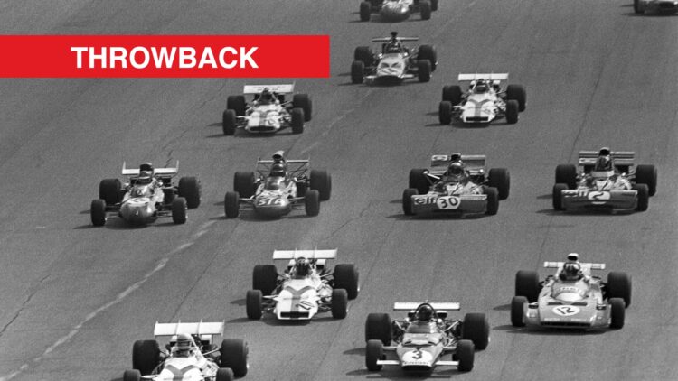 Formula 1's closest ever finish at 1971 Italian Grand Prix.