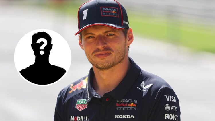 Red Bull Racing driver Max Verstappen looking at the camera at the 2025 Formula 1 Italian Grand Prix