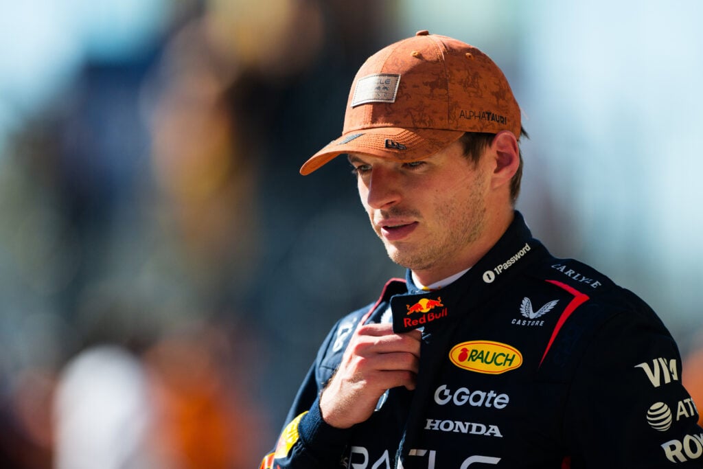 Max Verstappen of Red Bull at the 2025 United States Grand Prix