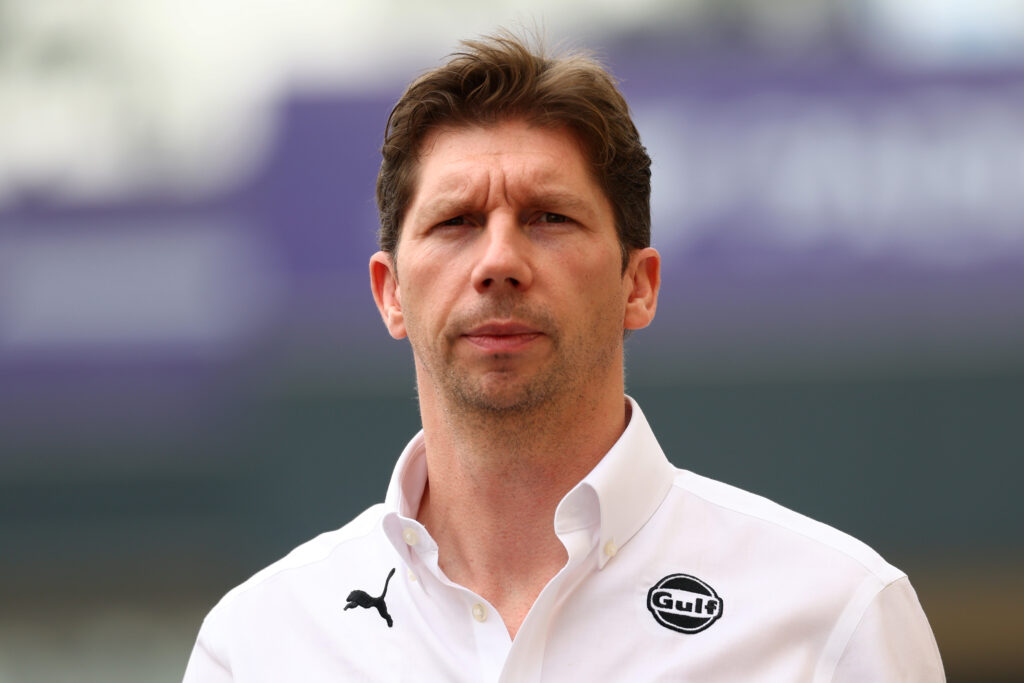 Williams team principal James Vowles in the paddock at the 2025 Formula 1 Abu Dhabi Grand Prix