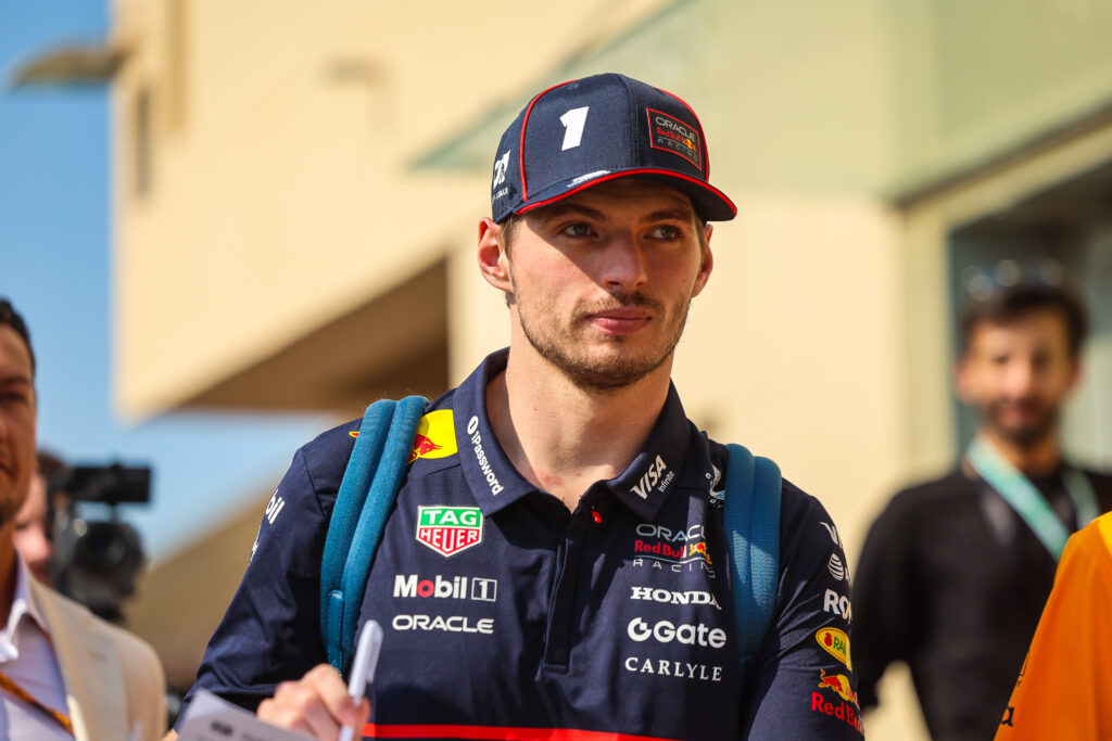 Max Verstappen of Red Bull at the 2025 Abu Dhabi Grand Prix