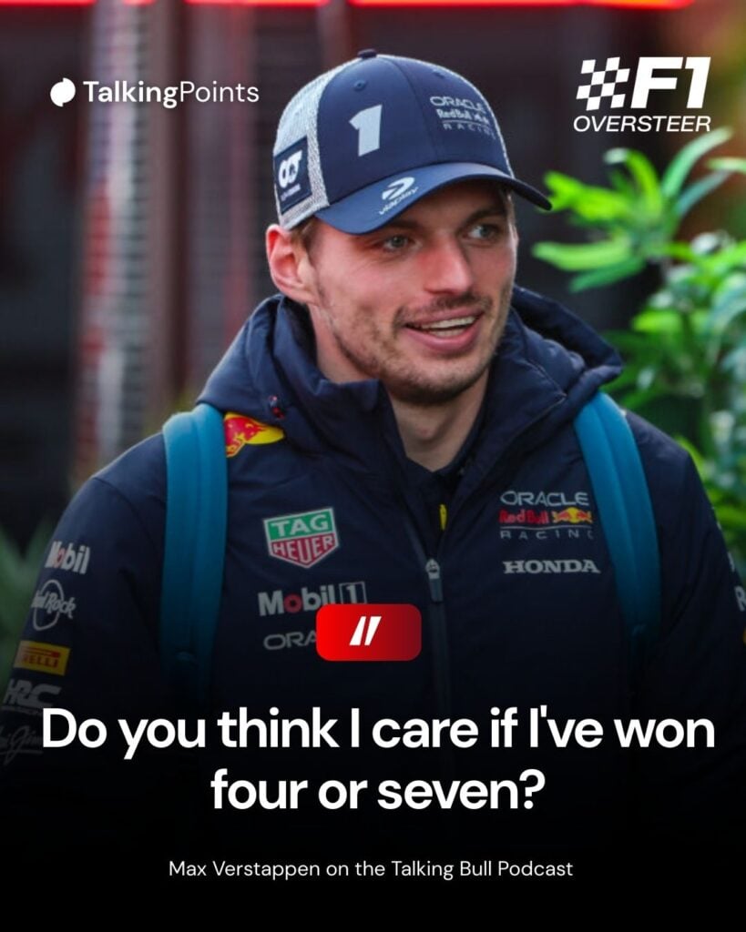 Max Verstappen of Red Bull Racing at the 2025 Las Vegas Grand Prix