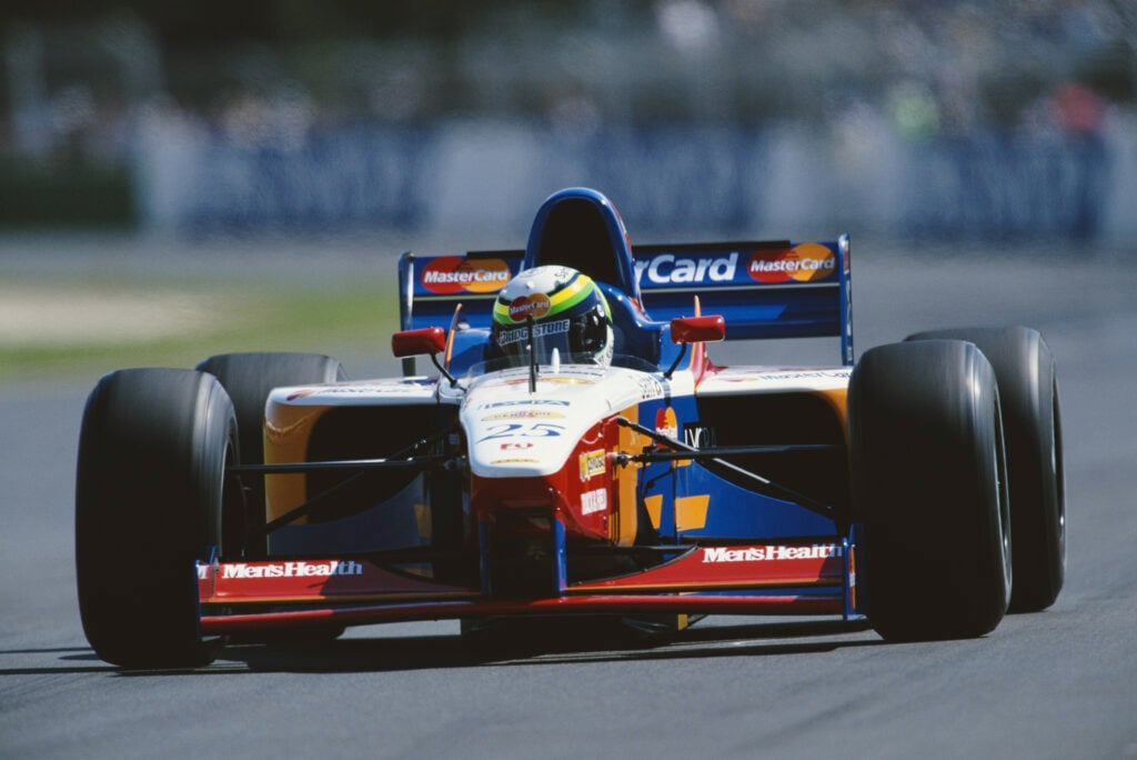 Ricardo Rosset of Mastercard Lola during the 1997 Formula 1 Australian Grand Prix