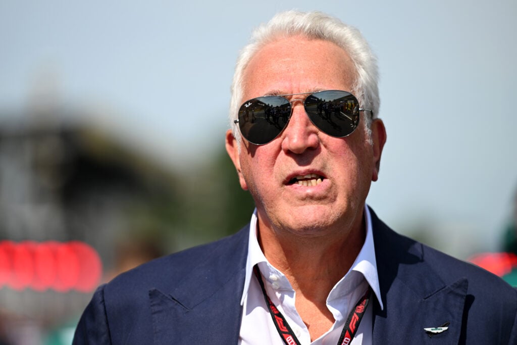 Aston Martin chairman Lawrence Stroll at the 2025 Formula 1 Italian Grand Prix