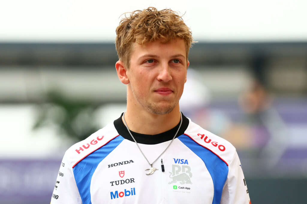 Liam Lawson of Racing Bulls at the 2025 Abu Dhabi Grand Prix