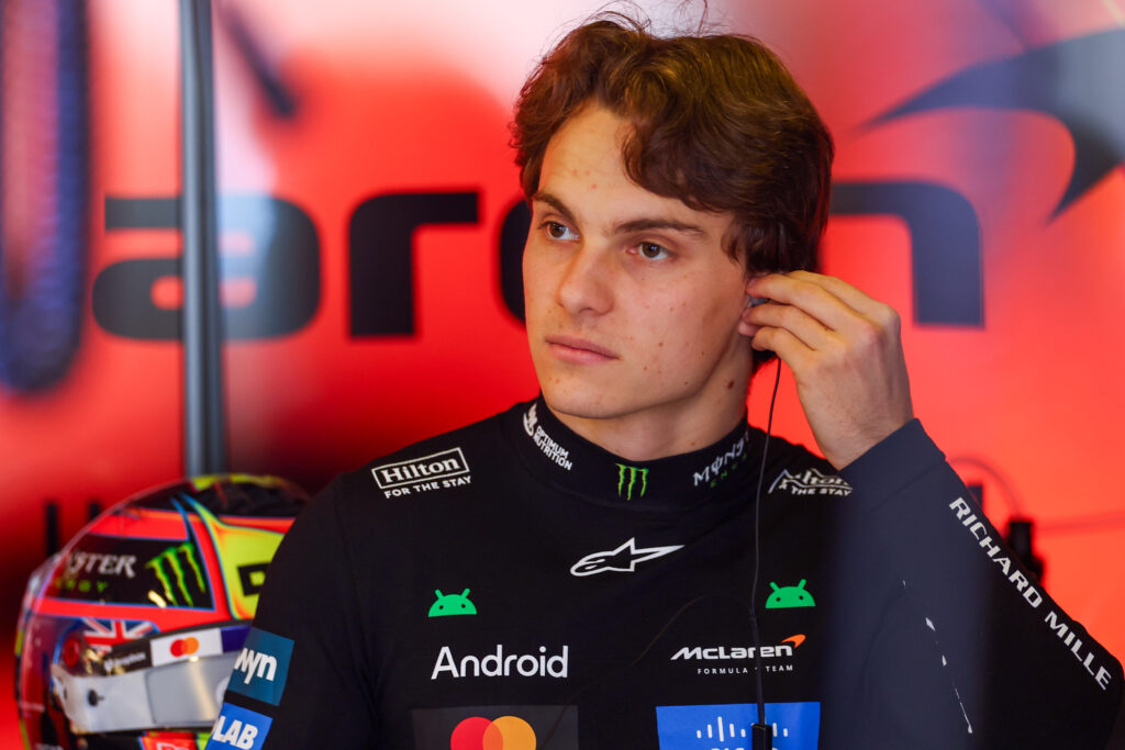 Oscar Piastri of McLaren at the 2025 Abu Dhabi Grand Prix