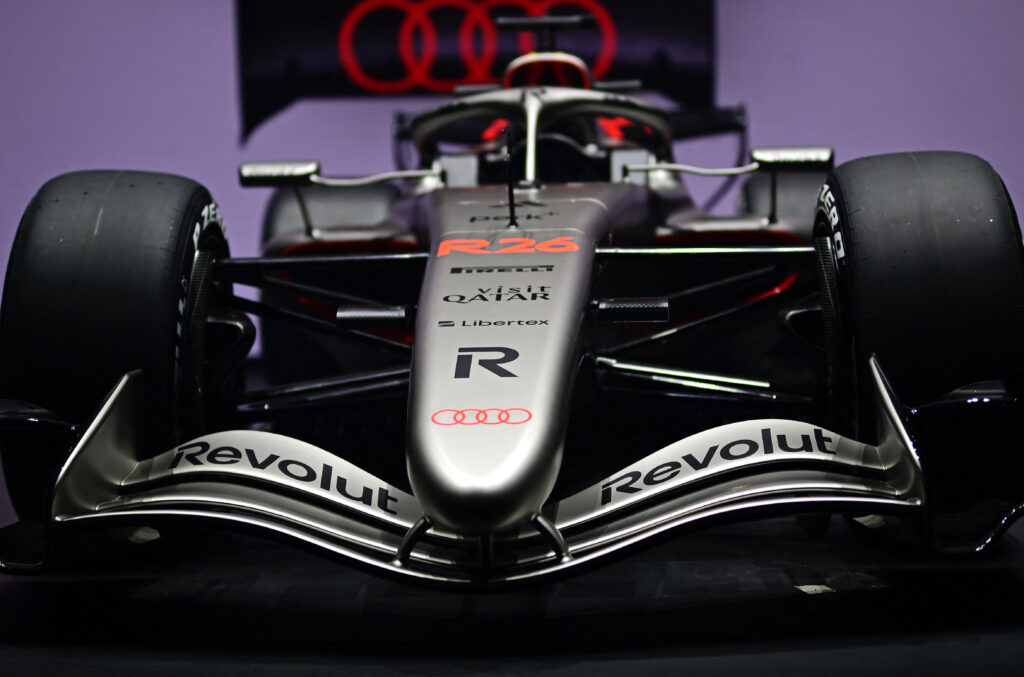 Audi reveal their 2026 livery at the team launch in Berlin