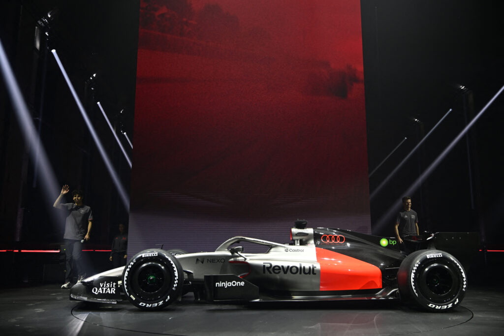 Audi unveil their 2026 F1 car ahead of the team's debuta