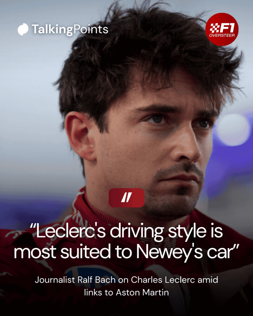 Ferrari driver Charles Leclerc gets ready on the grid before the F1 Sprint at the 2025 Qatar Grand Prix