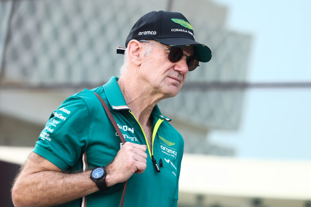 Aston Martin team principal Adrian Newey arriving at F1 Grand Prix Of Qatar 2025 Sprint And Qualifying