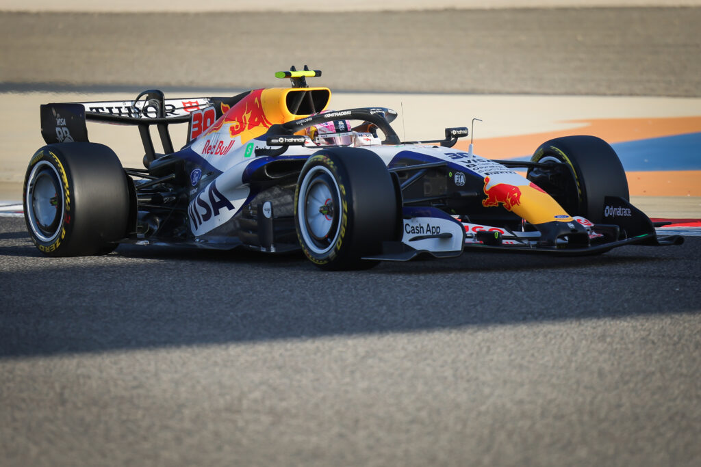 Racing Bulls driver Liam Lawson at F1 pre-season testing ahead of 2026 season