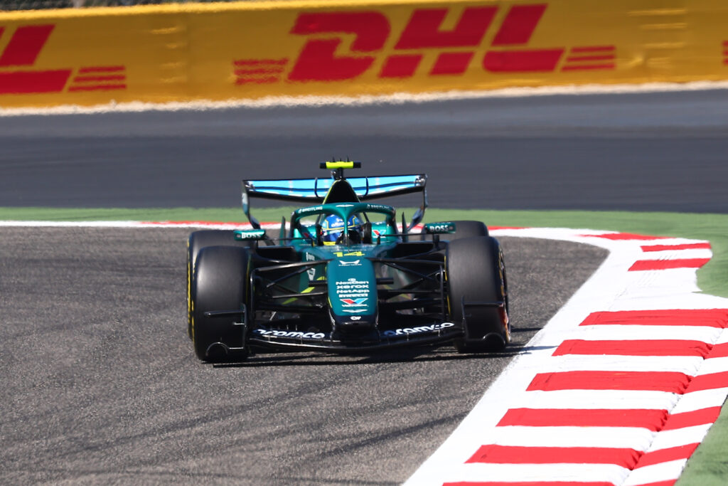 Aston Martin driver Fernando Alonso at the Formula 1 Aramco Pre-Season Testing 1 2026