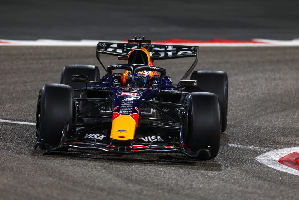 Red Bull driver Max Verstappen in Formula 1 Testing in Bahrain - Day 3