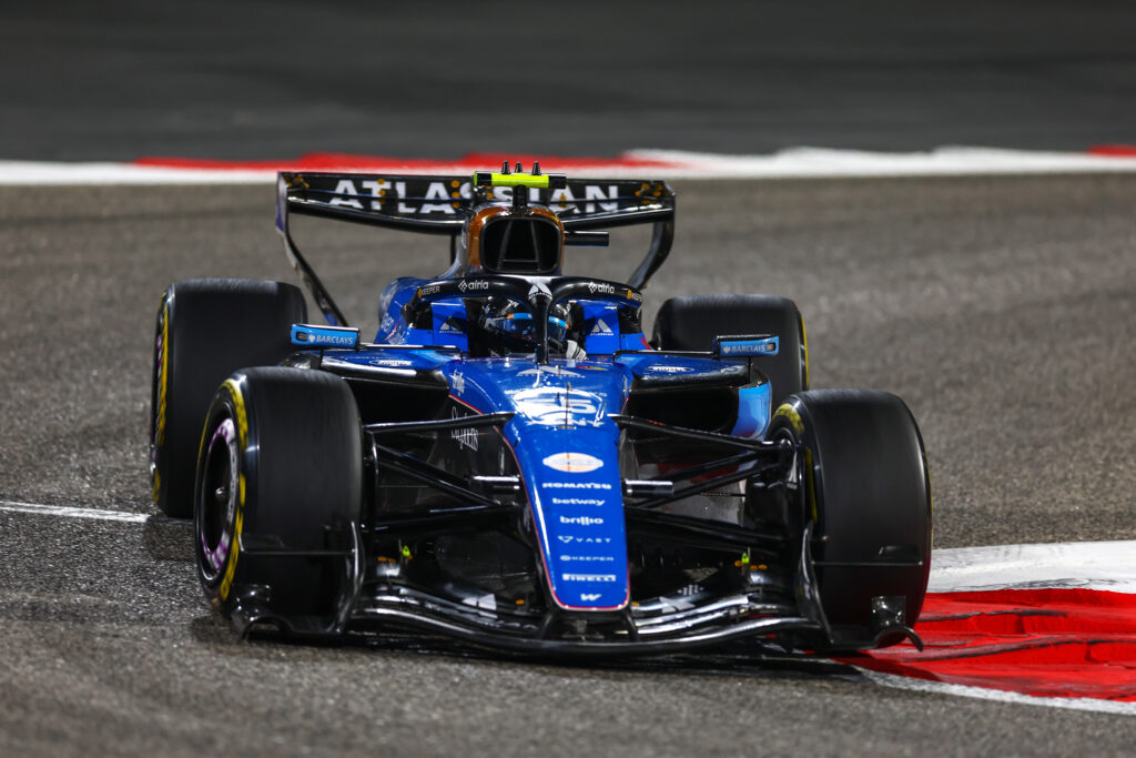 Williams driver Carlos Sainz during Bahrain pre-season testing