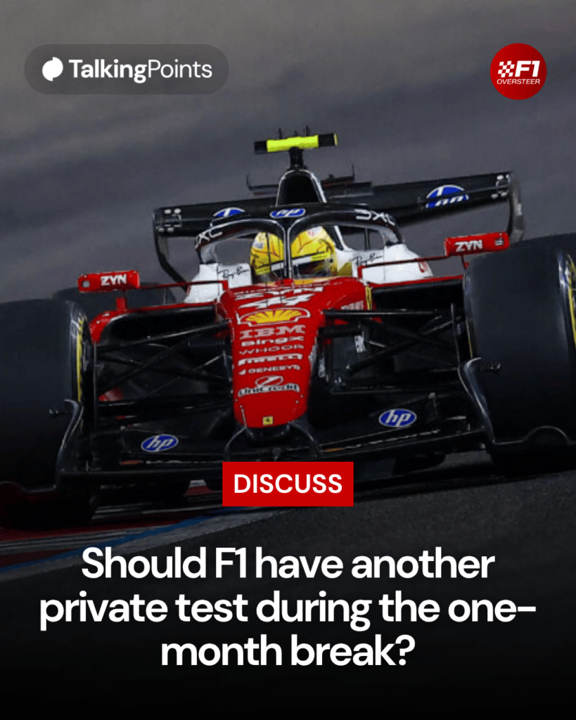 Ferrari driver Lewis Hamilton taking part in 2026 Bahrain pre-season testing
