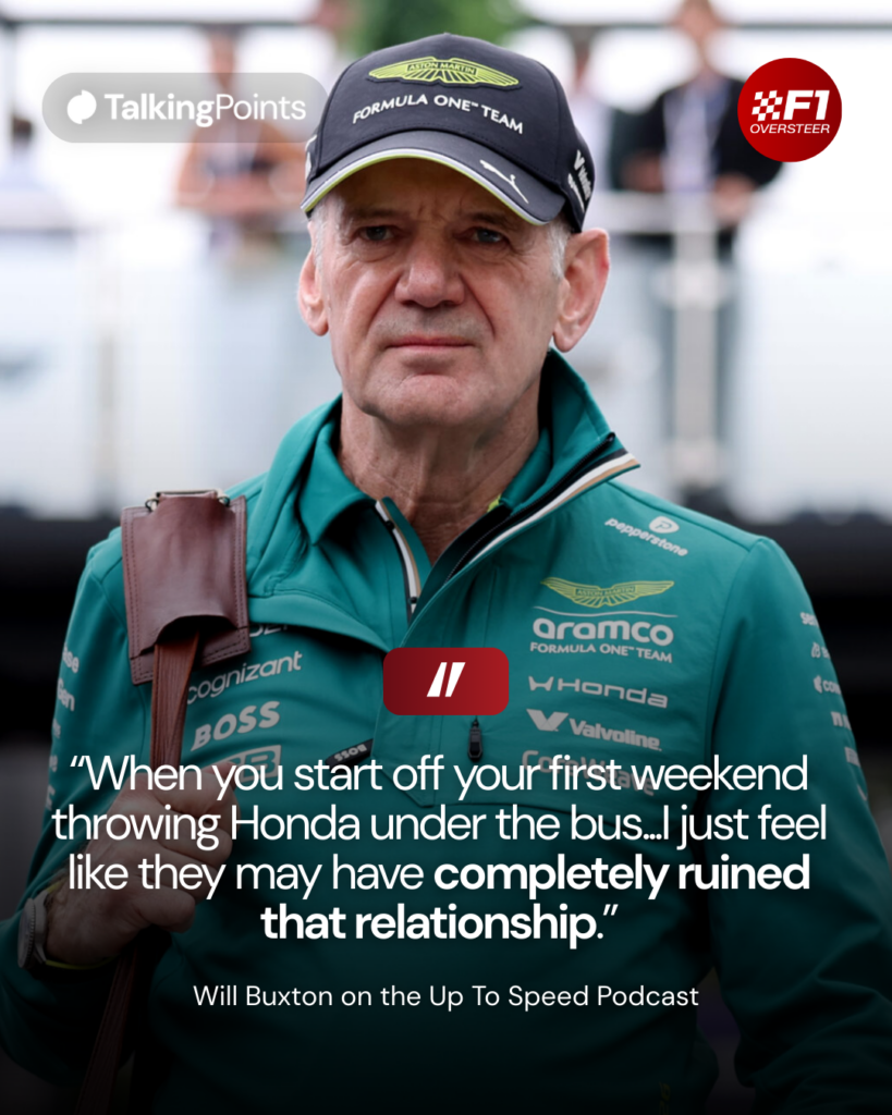 Aston Martin team principal Adrian Newey walking into the Australian Grand Prix paddock